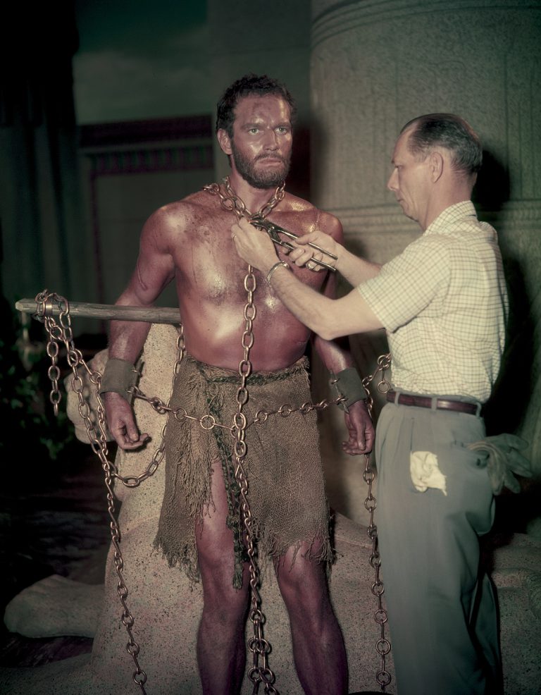 Behind The Scenes With Charlton Heston And The Ten Commandments