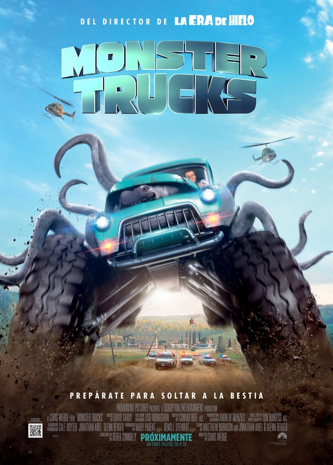 Where to Watch Interview with Chris Wedge of “Monster Trucks”